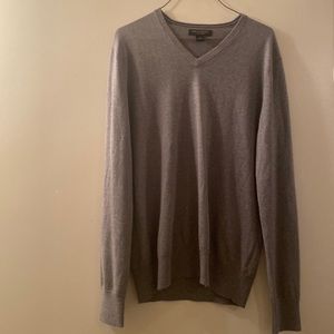 Banana Republic Luxury Blend Mens Size S. Gray Sweater.